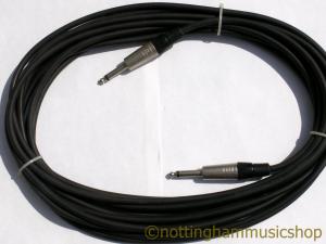 ELECTRIC GUITAR 9M AMP LEAD STRAIGHT JACK PLUGS AMPLIFIER CORD